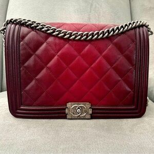 Chanel Ombré XL Boy Bag